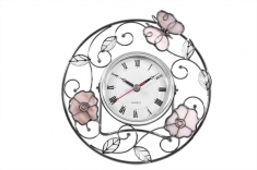 Часы "Jardin D`ete" "Бабочка и цветок"