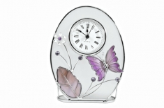 Часы "Jardin D`ete" "Фиолетовая бабочка"