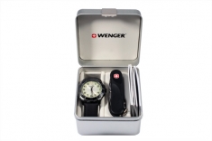 Набор наручные часы Wenger Alpine 70474  и нож Evolution ST 10.814