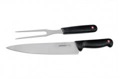 Набор: кухонный нож шеф-повара 1.55.222 и кухонная вилка 3.72.215 Wenger Grand Maitre