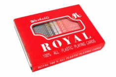 Карты игральные пластиковые «Royal» (252) 20295 — 2 колоды в комплекте