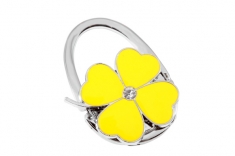 Сумкодержатель - сумочка цветок клевера желтый "JINLI"