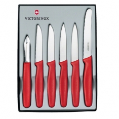 Кухонный набор Victorinox Paring Set  6 штук  (5 ножей+овощечистка) 5.1111.6