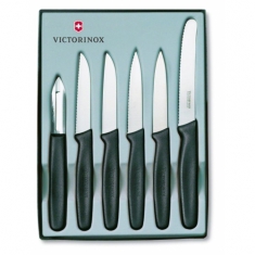 Набор кухонных ножей Victorinox Paring Set ,6 предметов(5 ножей+овощечистка)