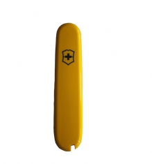 Накладка рукоятки ножа Victorinox передняя желтая,для ножей 91мм.