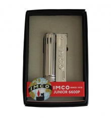 Бензиновая зажигалка IMCO 6600Р Junior Oil chrome nickel "IMCO-Schriftzug"