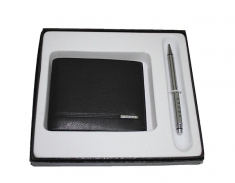 Подарочный набор CROSS SLIM WALLET & AGENDA PEN SET (портмоне+ручка)