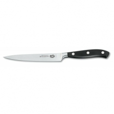Кухонный кованый нож Victorinox для мяса 7.7203.15G в подарочной упаковке