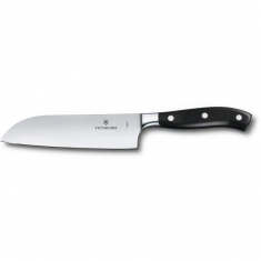 Кухонный кованый нож Victorinox Santoku 7.7303.17G в подарочной упаковке