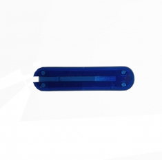 Накладка ручки ножа "Victorinox" задняя, blue translucent