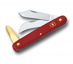 Швейцарский нож Victorinox Budding-Pruning 3 садовый 100 мм, красный, в блистре (3.9116.B1)