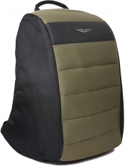 Рюкзак с отделением для ноутбука 15 дюймов на 20 л POLICE SHROUD ANTI-THEFT BACKPACK черный/зелёный 