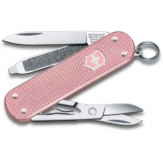 Нож-брелок Victorinox Classic SD Alox Colors Cotton Candy 58 мм, 5 функций, Розовый (0.6221.252G)