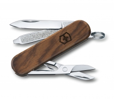 Швейцарский нож Victorinox Classic SD Wood 58 мм 6 функций Орех (0.6221.63)